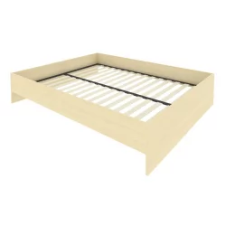 Кровать с ортопедическим основанием без изголовья ЛИГХТ С-К-160 Клен / LIGHT