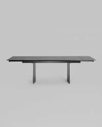 Обеденный стол раскладной Селин 160-240 Темный мрамор