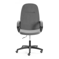 Кресло ЛЕАДЕР (22) велюр, серый, 29 / LEADER