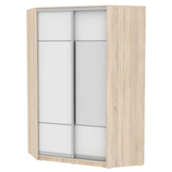 Шкаф-купе ЙА-230х1400-568-3(ДСС-Белый-Д4Д3) / YA-230х1400-568-3(ДСС-Белый-D4D3)