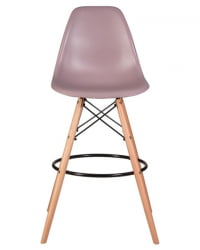 Стул барный ДОБРИН ДСВ БАР (ножки светлый бук, цвет сиреневый (П-04)) 2 шт / DOBRIN DSW BAR (P-04))