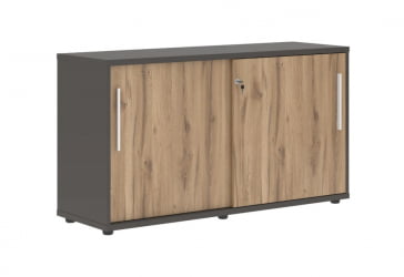 Шкаф с дверьми-купе ЕДИС ЕЛC 1343 Дуб Денвер светлый Белый Мокко / EDIS ELC