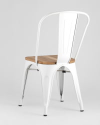Стул ТОЛИКС ВООД Белый / TOLIX WOOD