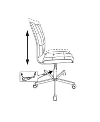Кресло для оператора Бюрократ CХ-330М/ЛОФТ / CH-330M/LOFT