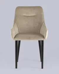Стул Джоан велюр Бежевый