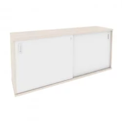 Шкаф-купе приставной / опорный ОНИКС О.СХКО-3.8 Денвер Светлый/Белый / ONIX O.SHKO-3.8