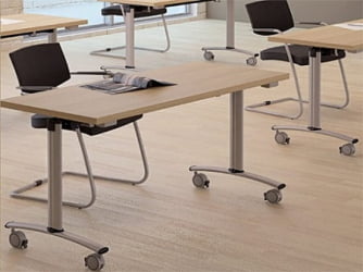 Стол складной Коннеcт 120х60х72.5см Светлый дуб / Connect