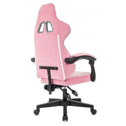 Кресло компьютерное БРАБИКС Шоотер ГМ-123, 2 подушки, ткань, розовое/серое / BRABIX Shooter GM-123,