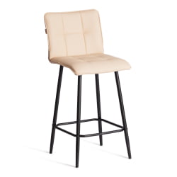 Барный стул Бари/Бари экокожа , бежевый, 42х55х99 см / Bari/Бари