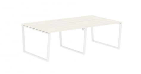 Бенч-система ЕДИС ЕВВСТ 2313 Ясень Траун Белый / EDIS EVWST