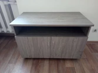 Тумба под оргтехнику Твин 14.11.11 Дуб Верцаска / Twin