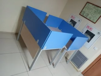 Офисная перегородка Дека 8.12.07 Белый (без крепления) / Deka