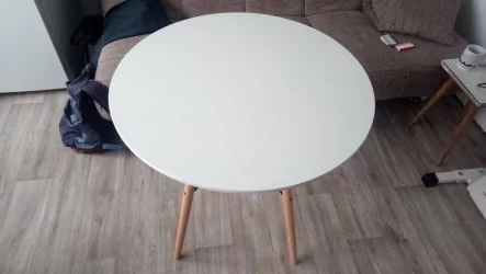 Круглый стол СТ-001 Белый / ST-001