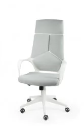 Кресло офисное ИК CКС0898Х Вхите грей / IQ CX0898H White grey