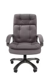 Кресло руководителя CХАИРМАН 442 ткань Серый / CHAIRMAN