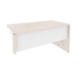 Стол-приставка правый к опорным элементам ОНИКС О.СПР-3.7Р Денвер Светлый/Белый / ONIX O.SPR-3.7R