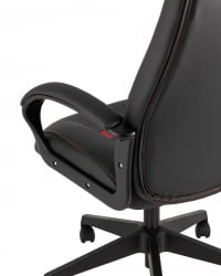 Геймерское кресло ТопЧаирс СТ-CЙБЕР 8 РЕД черный/красный / TopChairs ST-CYBER RED