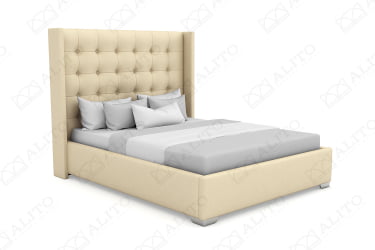 Кровать Милано 140кс200 велюр Севен 115 / Milano 140x200 Seven