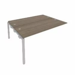 Проходной наборный элемент рабочей станции Метал Сйстем Б.ПРС-СП-2.5 Вяз/Серый / Metal System