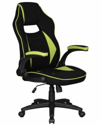 Геймерское кресло ДОБРИН РИCК (черно-светло-зеленый) / DOBRIN RICK