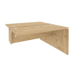 Стол-приставка двойной к опорным элементам ОНИКС О.Д.СПР-3.7 Тиквуд Светлый / ONIX O.D.SPR-3.7