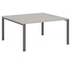 Бенч-система две столешницы Нев Лине НЛН36318324 Дуб шамони светлый / New Line NLN36318324