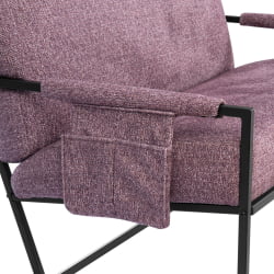 Диван Чарли ЛУКС Д/Чарли Люкс велюр/букле, ВТ шапе воод росе / Charli LUX VT shape wood rose