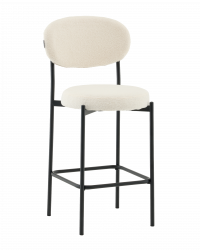 Стул полубарный Бриф ДД ПБ букле молочный / DD