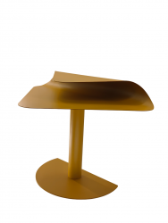 Журнальный столик Корнеа металл желтый / Cornea