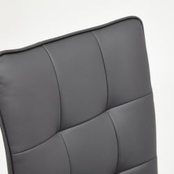 Кресло ЗЕРО кож/зам, металлик, 36 / ZERO