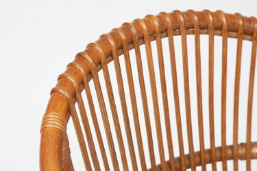 Комплект ( диван + 2 кресла + стол со стеклом ) /с подушками/ ротанг, кр:61х67х78,5см, дв:108х66х78,5см, ст:Д60х56,5см, коко бровн (коричневый кокос) / ст:D60х56,5см, coco brown