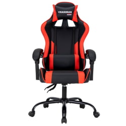 Геймерское кресло CХАИРМАН CХ41 Черный-красный / CHAIRMAN CH41