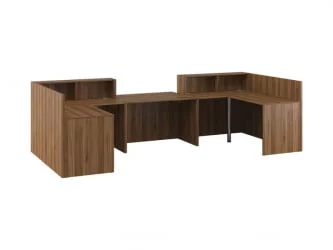 Элемент ресепшн боковой левый САЛ31092203 Орех / SAL31092203