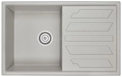 Кухонная мойка ГРАНУЛА 8002 Базальт / GRANULA