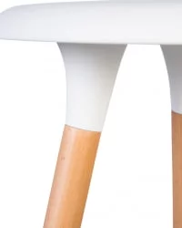 Барный стул ДОБРИН РОЙCЕ Белый В-02 / DOBRIN ROYCE W-02