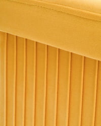 Пуф складной с ящиком Сторе Скуаре желтый / Store Square