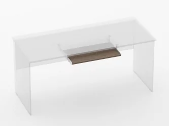 Полка под клавиатуру Твин ПК Дуб Верцаска / Twin