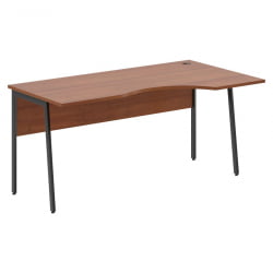 Стол эргономичный правый ИМАГО Плус СА-1П(Пр) Орех французский Антрацит / IMAGO Plus СА-1P(Пр)