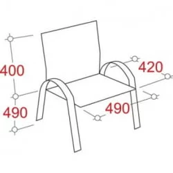 Конференц-кресло ВТ_CХ659 385143 Черный / VT_CH659