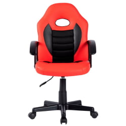 Детское кресло CХАИРМАН КИДС 111 Черный-красный / CHAIRMAN KIDS