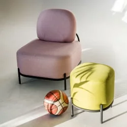 Пуф малый Гаваии Светл серый / Gawaii