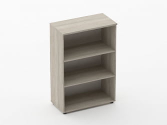 Шкаф средний открытый Глассй 6.12.101 Дуб сантана светлый / Glassy