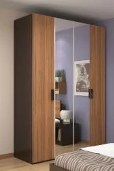Шкаф для одежды и белья 111 Хйпер Венге/Палисандр (спальня) / Hyper
