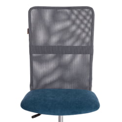 Кресло СТАРТ флок/ткань, синий/серый, 32/В-12 / START 32/W-12