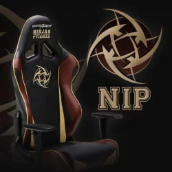 Геймерское кресло ДКСРасер ОХ/РЕ126/НCC/НИП / DXRacer OH/RE126/NCC/NIP