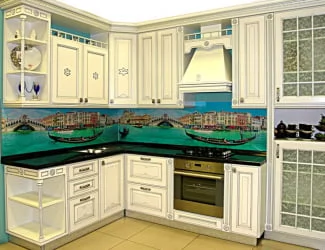 Глянцевый фартук (КОМПОЗИТ) КМ 41 / KM