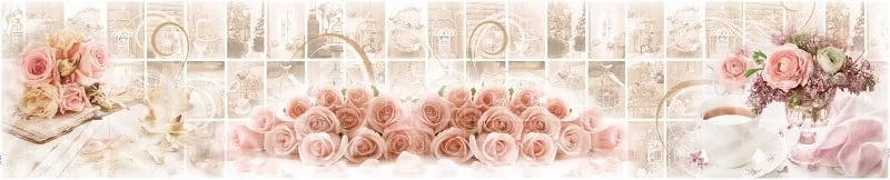 Глянцевый фартук (КОМПОЗИТ) КМ 121 / KM