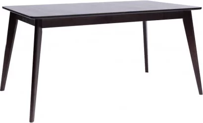 Стол обеденный Пегас 160кс95 Эмаль белая Морилка Дуб золотой / 160x95