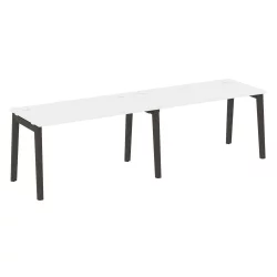 Рабочая станция ОНИКС ВООД ОВ.РС-2.3.7 Белый Бриллиант/Темный / ONIX WOOD OW.RS-2.3.7