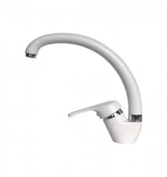 Смеситель Кухонный Лекс Исонзо М Вхите / Lex Isonzo M White